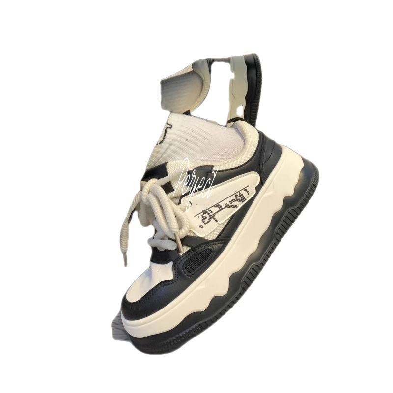 Женская обувь Повседневная обувь для сноуборда Женская осенняя новая универсальная повседневная американская ретро спортивная маленькая белая обувь