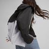 Puma Oversized Hooded Windbreaker Women Jackets Black Mineral-Grey 682269-52