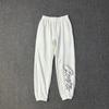 Corteiz Classic Series Ship Print Lightweight Fleece Hoodie Casual Jogger Pants Set Men Women