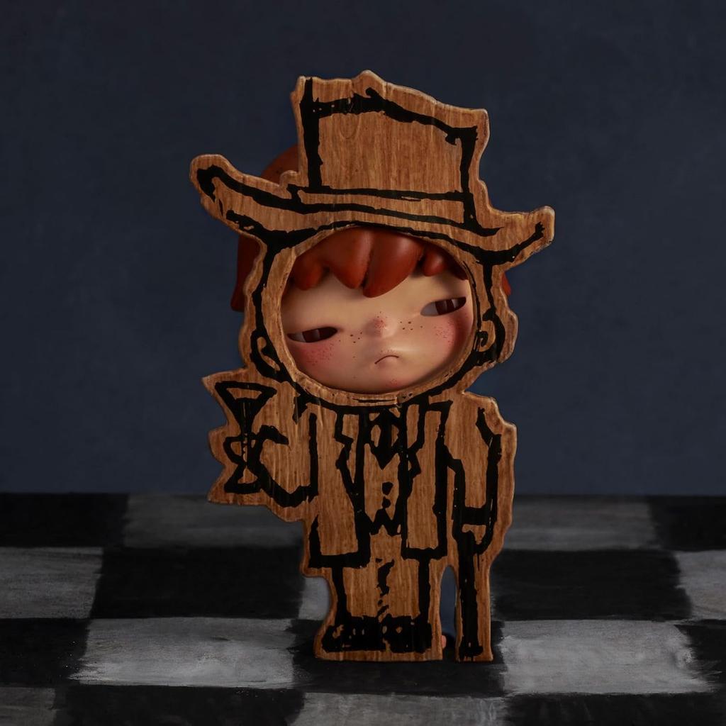 POP MART Фигурки серии Hirono Shelter, Фигурки с подвижными элементами со случайным дизайном, Коллекционные игрушки, Домашние украшения, Подарки на праздник и день рождения