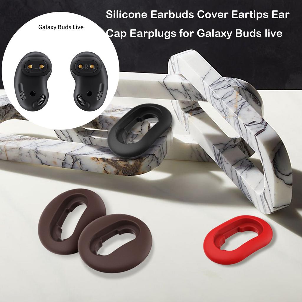 Silicone Earbuds Cover Eartips Ear Cap Earplugs for Buds Live