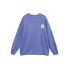 MLB Simple Logo Overfit Sweatshirts Unisex Blue Crew Neck Moderate Regular 31MT21941-50U