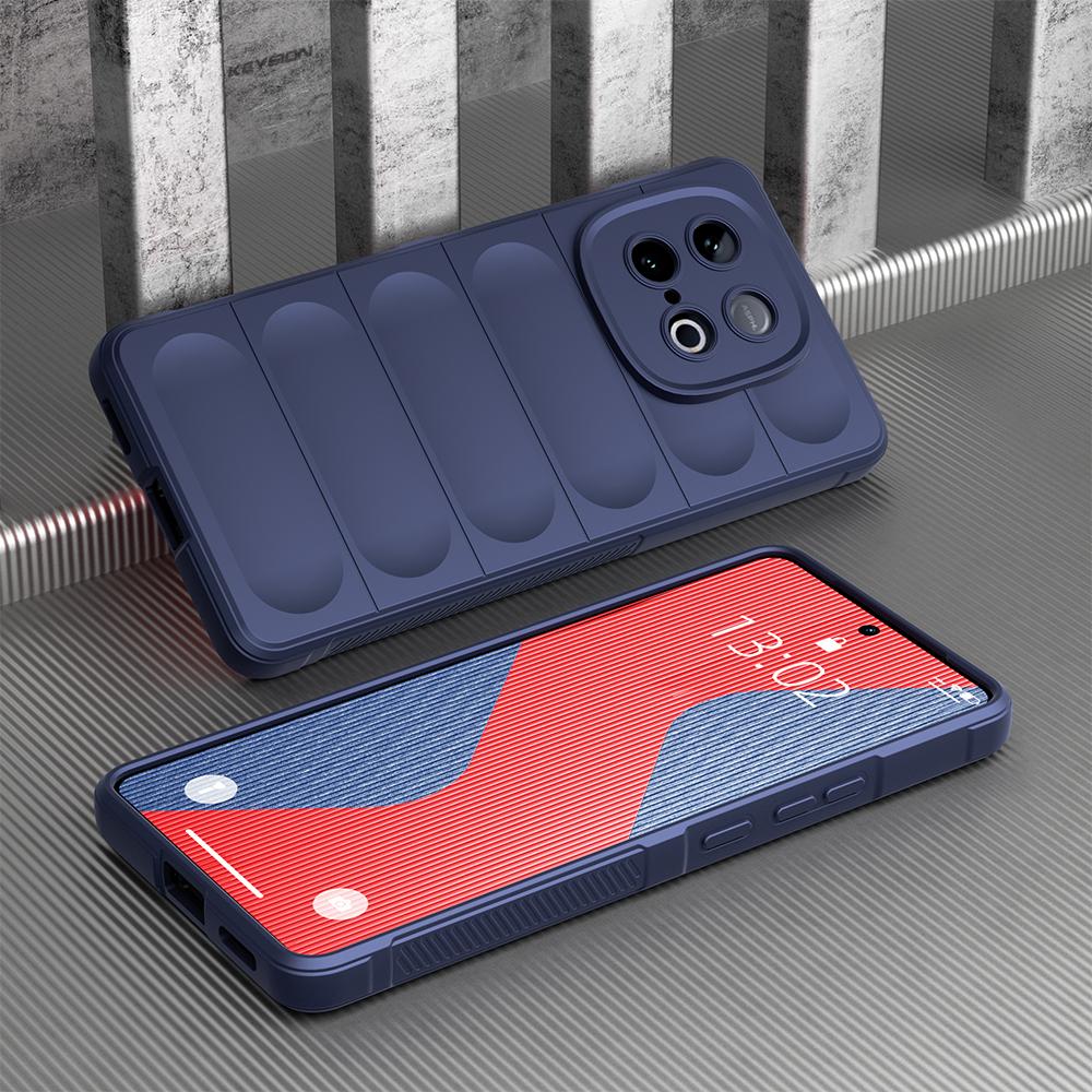 KEYSION Противоударный матовый чехол для IQOO Z10 Turbo 5G Нескользящая мягкая силиконовая задняя крышка для телефона для VIVO IQOO Z10 Turbo Pro 5G