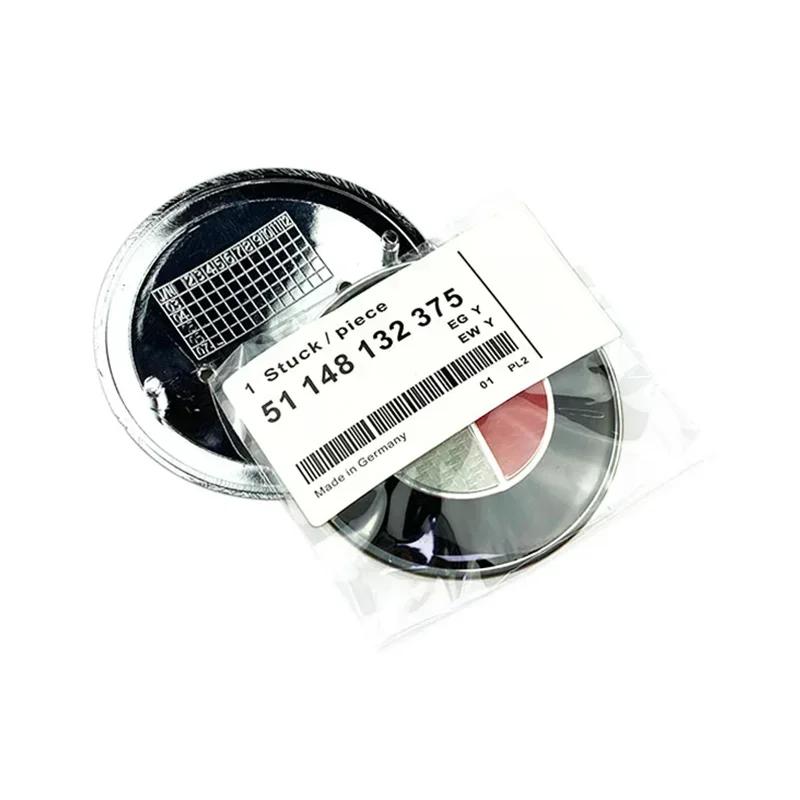 For BMW Hot 2025 45/74/82mm Car Front Hood Emblem for E30 E38 E39 E46 E60 E61 X1 X3 X4 X5 X6 E70 X5 Rear Trunk Badge Steering Wh