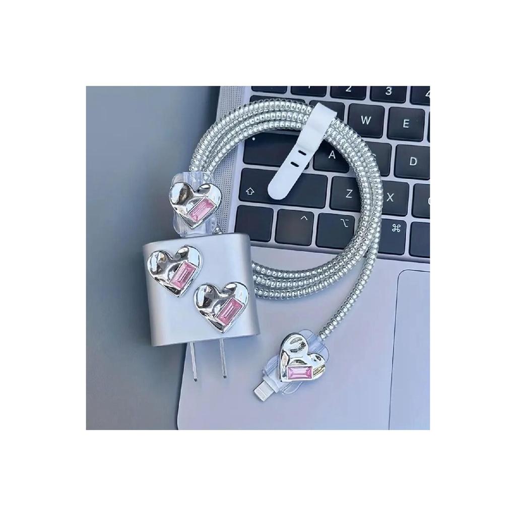 Чехол для зарядного устройства, совместимый с Iphone 18 Вт/20 Вт, защита зарядного кабеля, набор из 4 защитных чехлов для зарядки