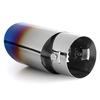 Multi-functional Burnt Color Stainless Steel Car Exhaust Tip Practical Durable Muffler Straight Tail Pipe Silencer