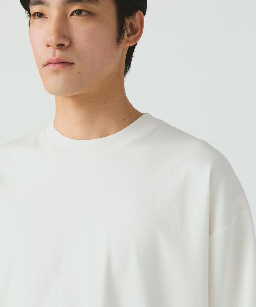 Snow Peak Мерсеризованная футболка с длинным рукавом из органического хлопка SW-25AU010, Sew, мужская/женская, XL,