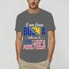 Unisex I Am from Bosnia Take Me to America Bosnian T Shirts Cotton Clothing Funny Sleeve Crewneck Tee Shirt Gift Idea TShirt