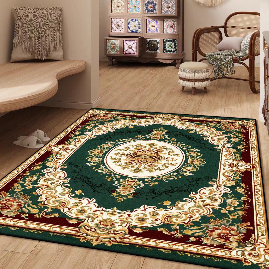 Ковер в стиле ретро, американский стиль, для гостиной, мягкий пушистый ковер, ковры для гостиной, большой площади, противоскользящие напольные коврики, прикроватные ковры для спальни, коричневые ковры