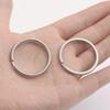 DIY Jewelry Accessories: Thickened Stainless Steel Keyring and Storage Ring