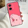 Мультяшный чехол-поросенок для Realme 9 10 11 12 Pro Plus GT5 GT Neo5 C21Y C25s C30 C31 C33 C35 C51 C53 C55 C67