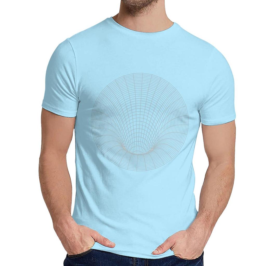 Graphic Print Event Horizon Science Physics Scientist T Shirt For Man Hipster 100 Pure Cotton T