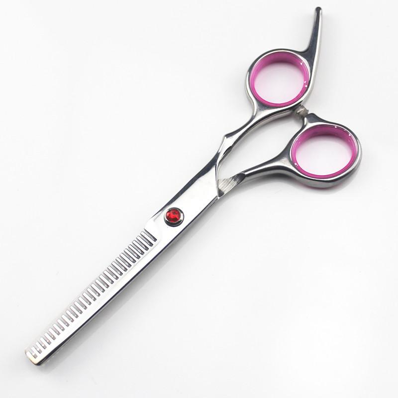 Профессиональные стальные 6-дюймовые ножницы для волос Gem Hair Scissors Haircuting Scissor Cutting Barber Makas Makeup Thinning Shears Hairdresser Scissors