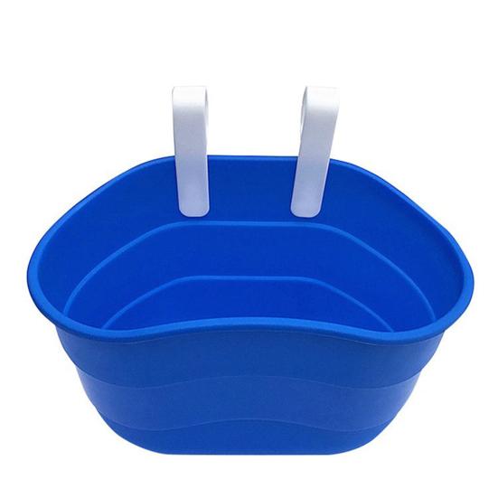 Корзина для велосипеда/самоката большой вместимости, яркого цвета, с гладкими краями, высокой грузоподъемности, простая в установке, для хранения вещей на детском велосипеде/самокате