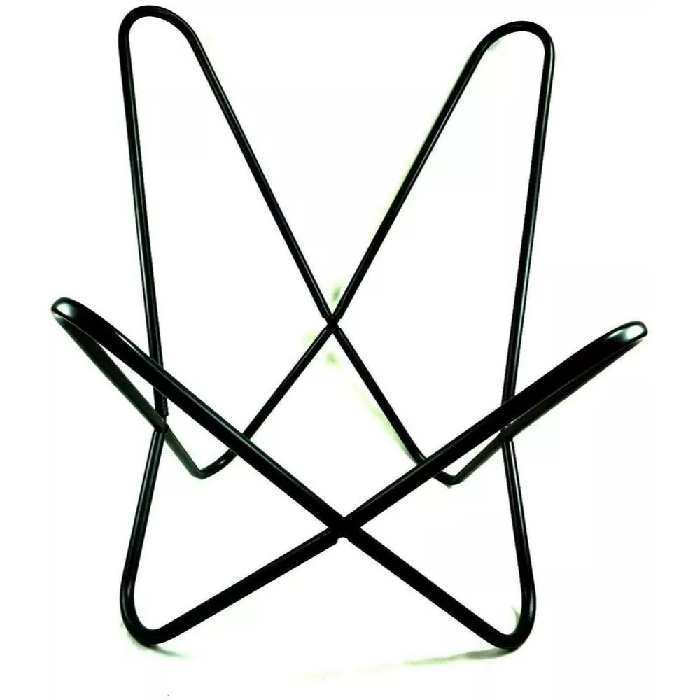 Винтажное кожаное кресло ручной работы с акцентом на бабочку, складное кресло для отдыха