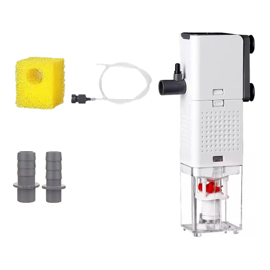 Hang on Back Aquarium Filter Quiet Submersible Water Pump for Fish Tank Circulation