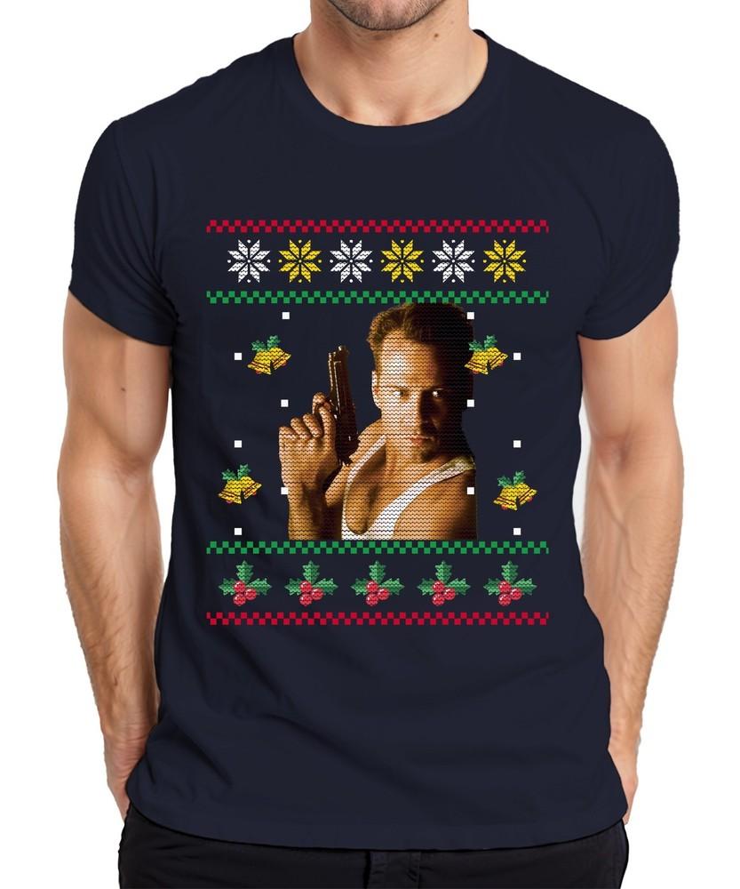 Die Hard Ugly Christmas Sweater Xmas Xmas Gift Unisexs TS