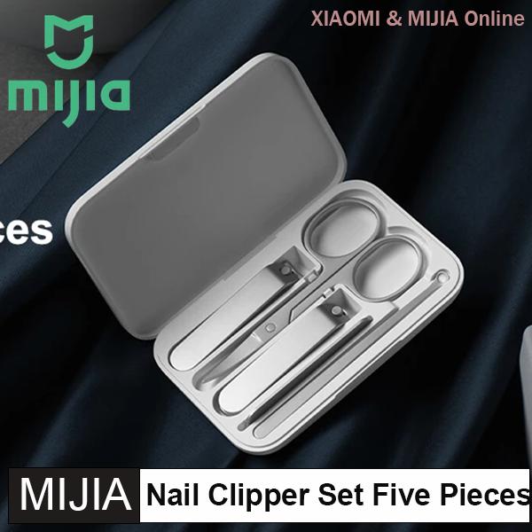 Новый Оригинальный MIJIA Набор Маникюрных и Педикюрных Ножниц для Ногтей Портативный Дорожный Гигиенический Набор Набор Инструментов для Стрижки Ногтей из Нержавеющей Стали -CN