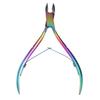 Colorful Stainless Steel Nail Dead Skin Removal Clipper Cuticle Scissors Manicure Pedicure Tool