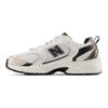 New Balance 530 Белые Кроссовки с Металлическим Золотом MR530TC