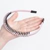 Nonslip Toothed Elastic Rhinestone Hair Hoops Glitter Trendy Hair Accessories for Women Graduation Ceremony Use