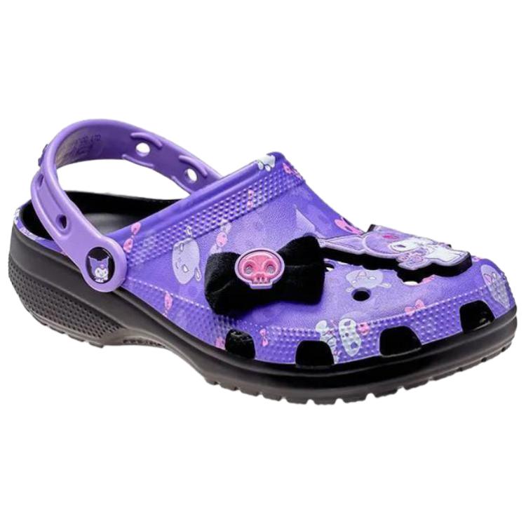KUROMI x Crocs Классические клоги Kuromi Женские Фиолетовые 211491-90H