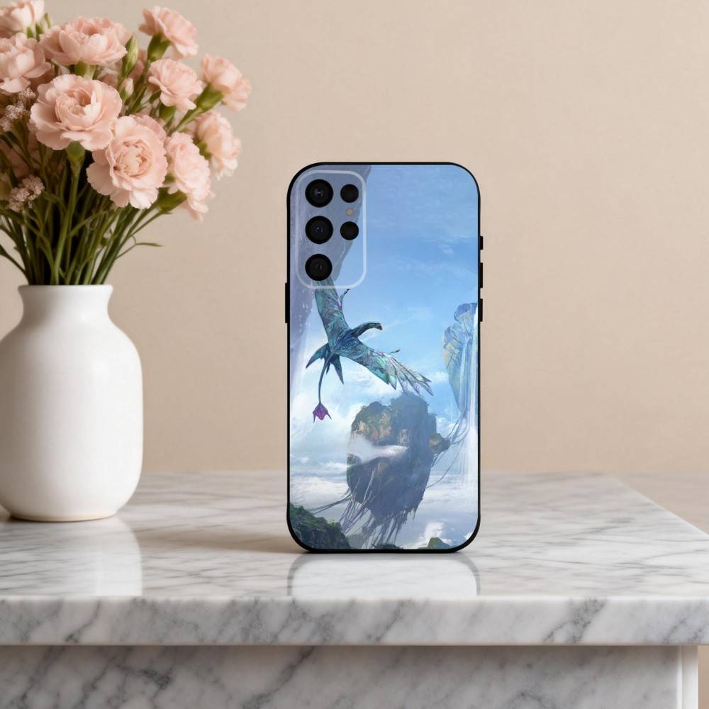 Чехол для телефона A-Avatar-r C-Cartoon-N для Samsung S25, S24, S21, S22, S23, S30, Ultra, S20, Plus, Другие, Мягкий Черный Чехол