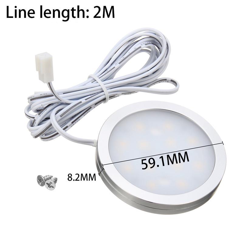 12 В светодиодный встраиваемый светильник для каравана, внутреннее освещение крыши, потолочный светильник, лампа для шкафа для кемпера, автофургона, прицепа, лодки, фургона