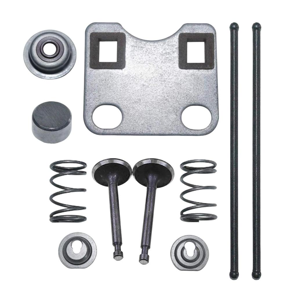 11Pcs Engine Intake Exhaust Valve Kit Push Rod 14791-Ze1-010 for Gx160 Gx200