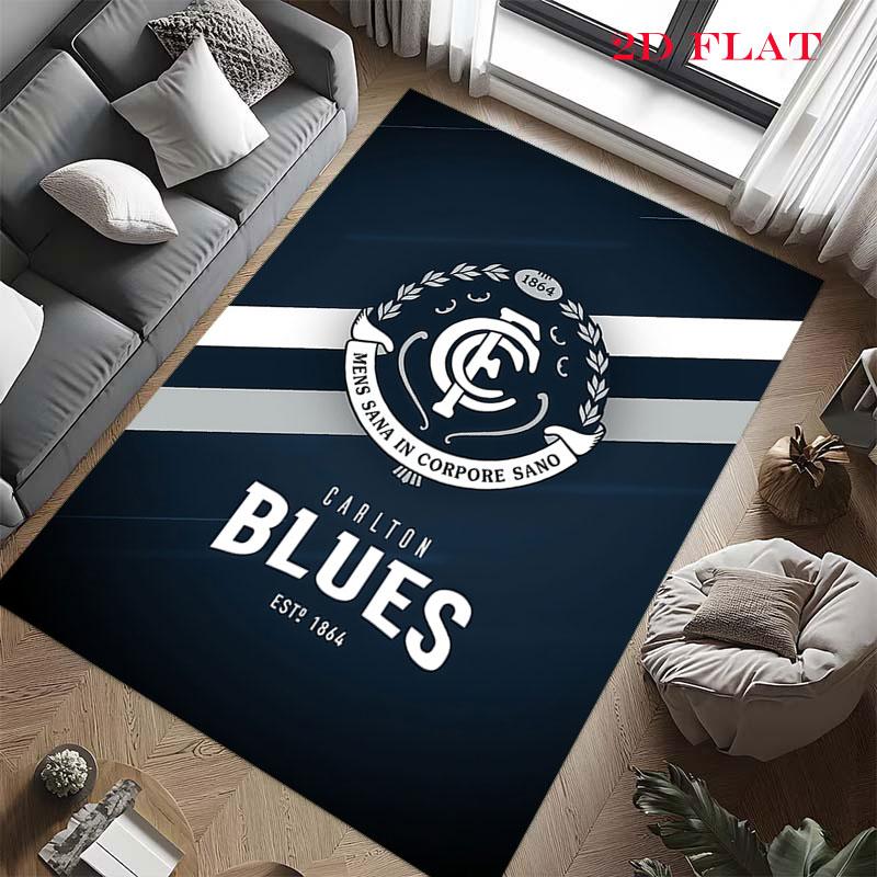 Carlton Blues POSTER Carpet Rug for Living Room Bedroom Home Sofa Decoration,Kids play Nonslip Floor Mat