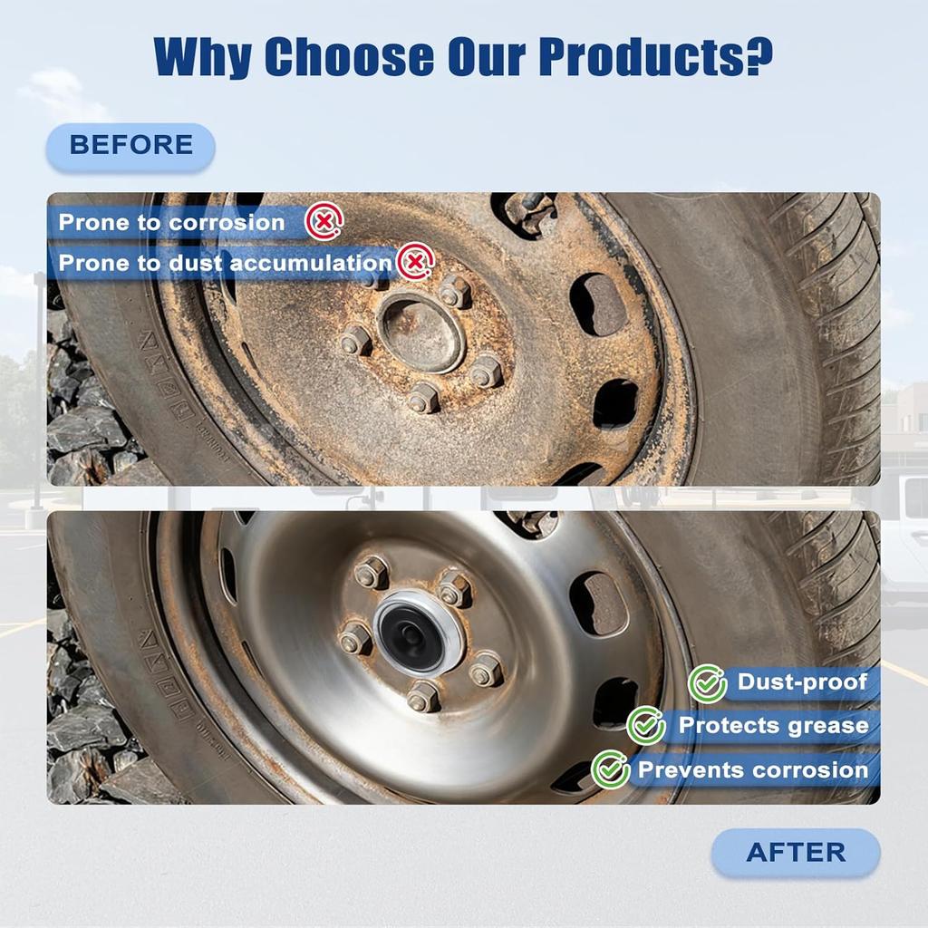 4 ШТ. 1,98 Дюйма Пыльники Ступицы Оси Прицепа Крышки Смазки Ступицы с 12 Резиновыми Заглушками Для Осей Прицепа Dexter EZ Lube 2000-3500 Фунтов, Кемпера, Автодома, Лодки