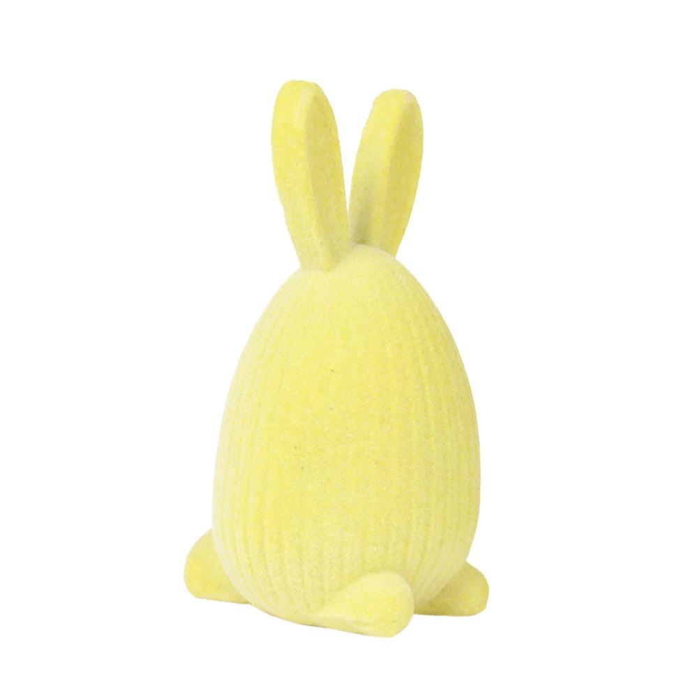 Resin Easter Rabbit Figurine Multicolor Cartoon Buuny Statue Creative Miniature Knickknacks  Gift