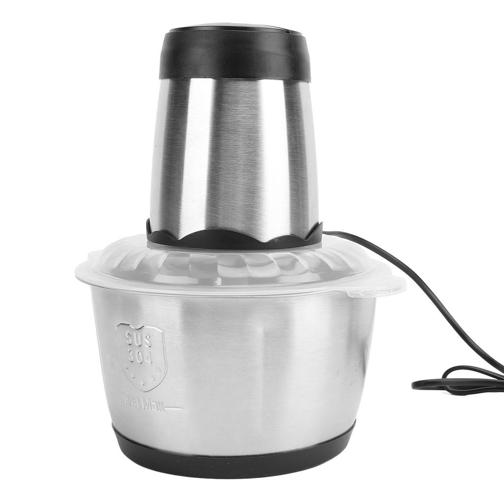 Электрическая мясорубка 2L SUS 300W медный мотор высокоэффективный мясорубка кухонный комбайн для фруктов 