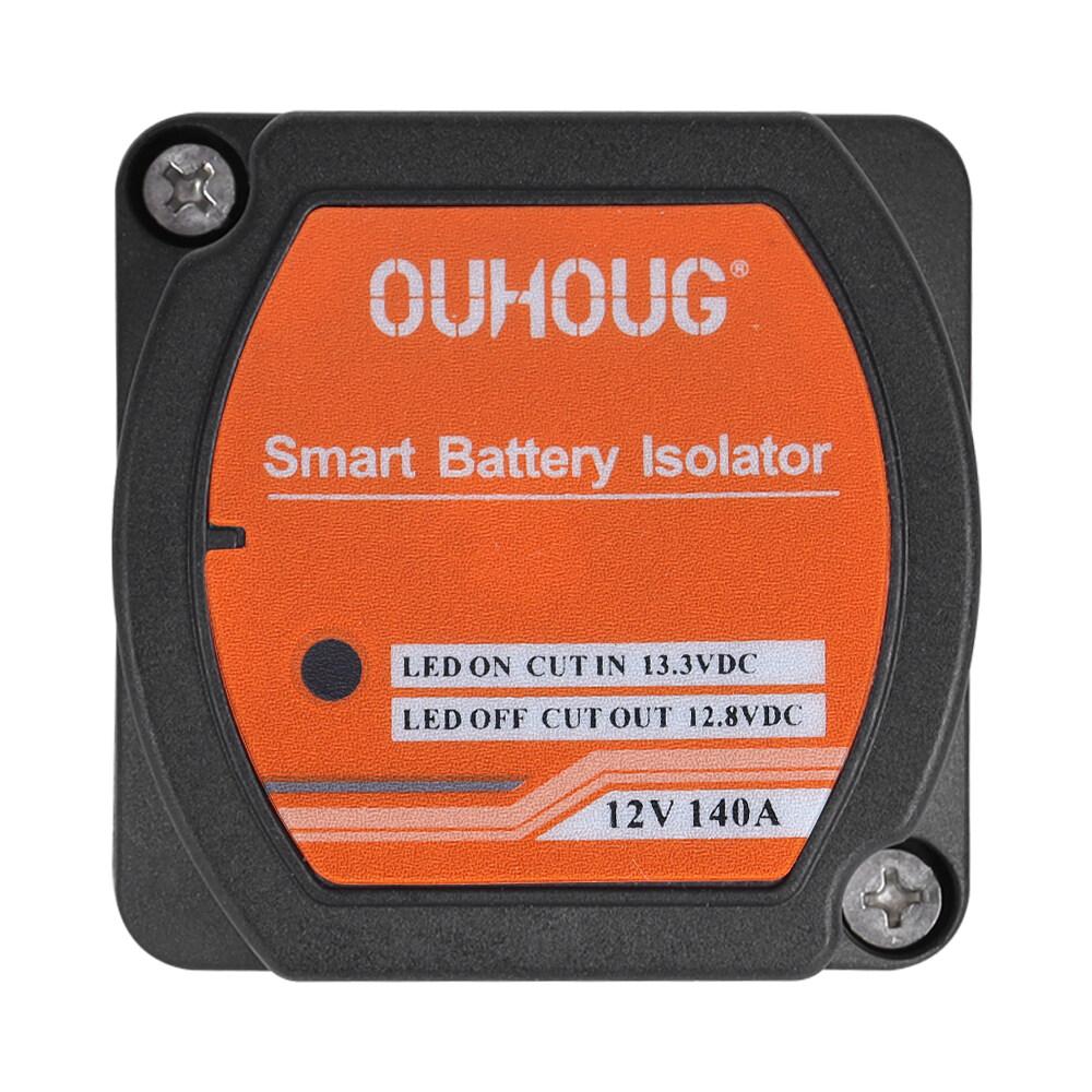 5M Advanced Voltage Sensitive Split Charge Relay Kit W/ Fuse Box 12V 140A VSR Camper Van