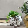 Outdoor Courtyard Plateau Cow Flower Pot Resin Craft Ornaments Home Decoration Balcony Ornaments