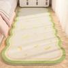Thick Pink Plush Carpet for Living Room and Bedroom Soft Fluffy Anti Slip Washable Bedside Floor Mat Decorative Rug