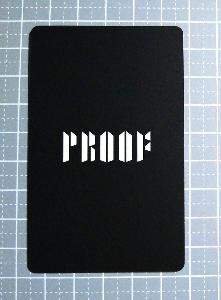 [USED] Official BTS Jungkook Proof JPFC Exclusive Hologram Trading Card