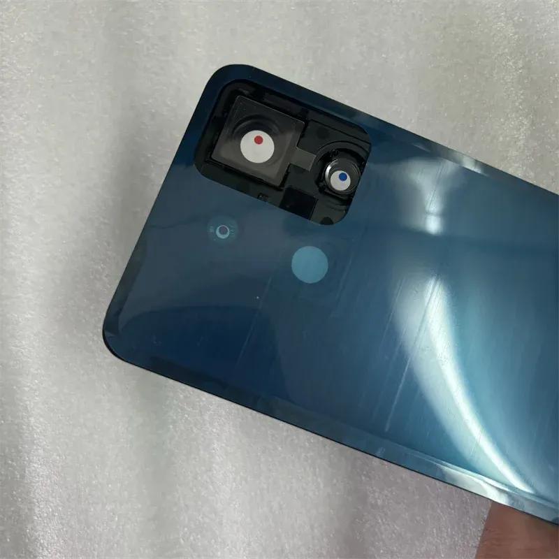Задняя крышка аккумулятора для Redmi Note 13 Pro 5G Задний корпус Стеклянный чехол Замена Ремонт Запасная часть Объектив камеры