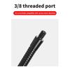Микрофонная штанга-удлинитель с резьбовыми разъемами 3/8" для увеличения высоты и регулировки направления
