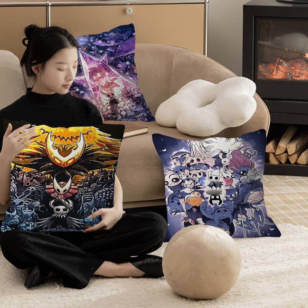 Игровой Hollow Knight Наволочка Чехол для подушки Декор Наволочка Чехол для подушки с принтом Для дивана
