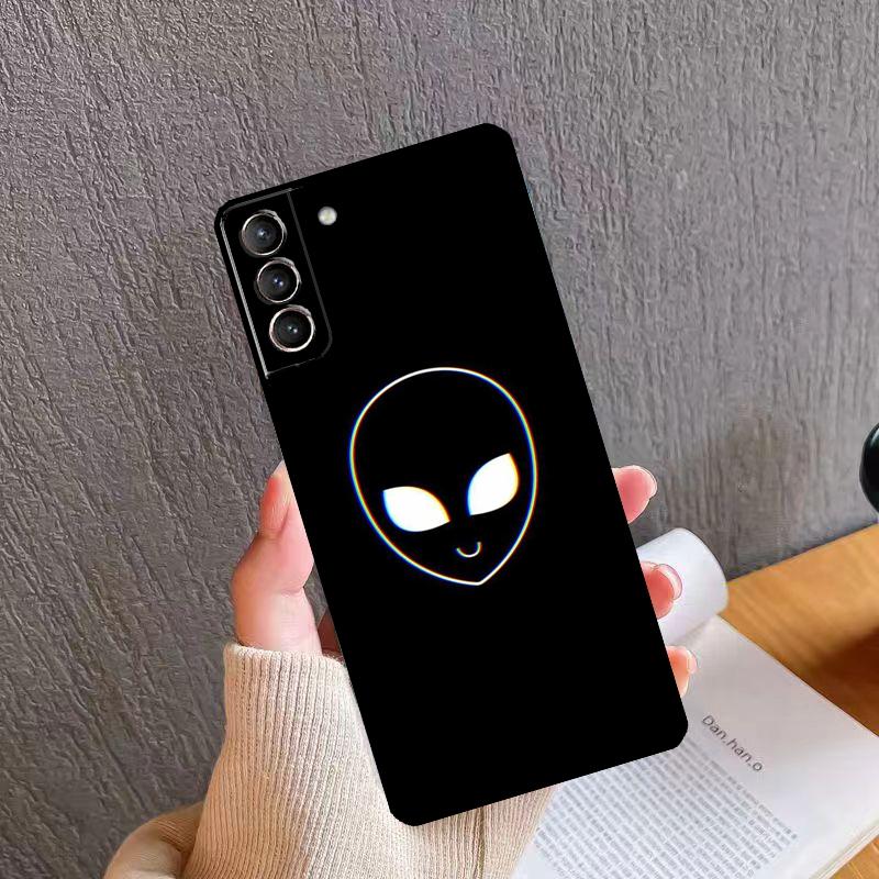 Мультяшный инопланетянин НЛО Мягкий чехол для Samsung Galaxy S20 FE S21 S22 S23 Ultra Note 20 S8 S9 S10 Note 10 Plus Чехол