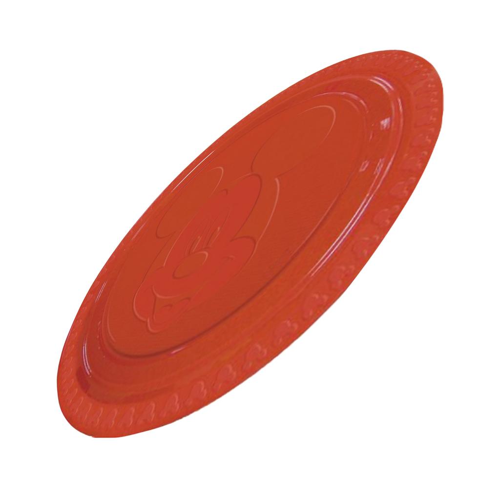 Disney Пластиковая обеденная тарелка с тиснением Микки Мауса (Пакет из 8)