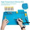 Silicone Watch Repair Mat Heat Resistant Adsorption Soldering Mat for Electronics Repair