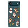 For iPhone 17 Air Case Christmas Friends Pattern Printing Straight Edge TPU Phone Back Cover