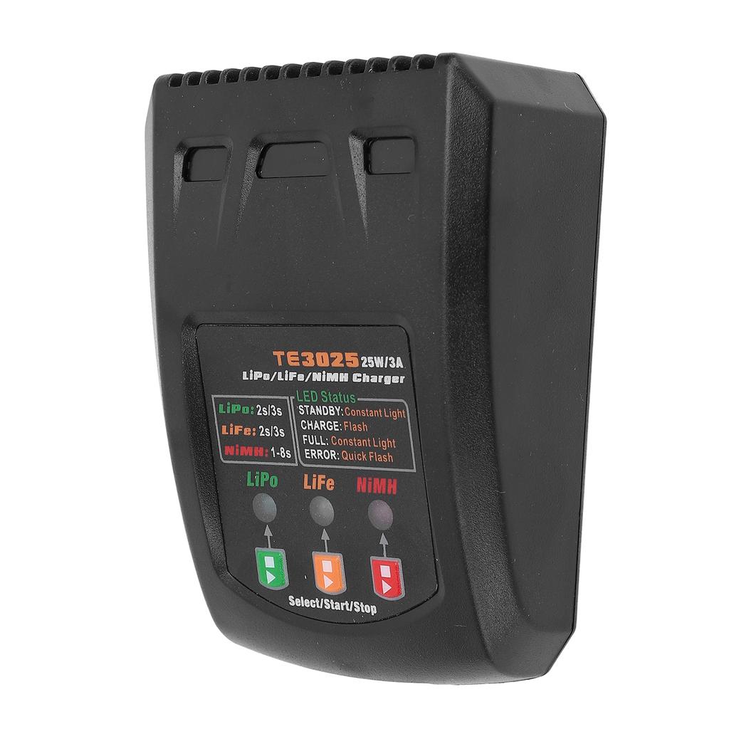 Зарядное устройство для литий-полимерных аккумуляторов, балансир 2S 3S LiPe 1‑8S NiMH, балансировка 25 Вт, интеллектуальная зарядка для радиоуправляемых машин