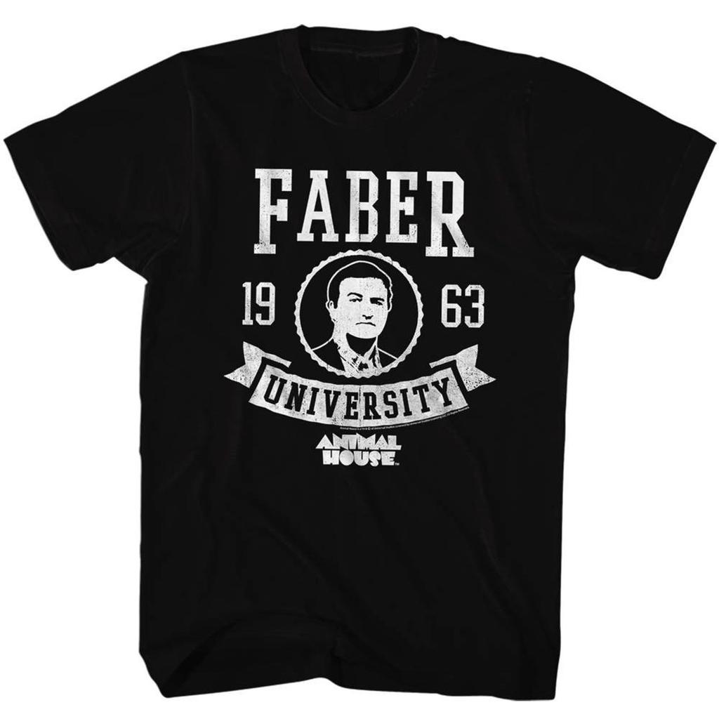 Футболка для взрослых Animal House Faber Черная