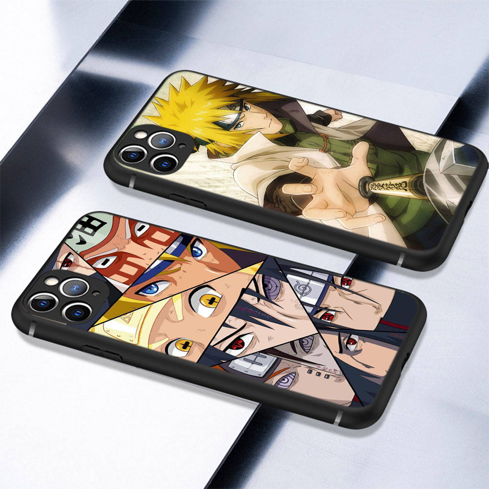 Чехол DT13 Naruto Anime для OPPO Reno 8 6 5 4 Pro Find X3 A17 A31 A38 A40 A53 A54 A55 A74 A76 A78 A77 A80 A94 A95 A96 Lite, черный мягкий чехол