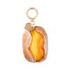 Bag Charm Realistic Bread Key Chain Slow-rebound Soft-PU Food Squishy Scented Handmade-look Squeeze Backpack