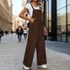 Autumn Women's Solid Color Corduroy Overalls for Women