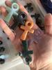 Natural Crystal Healing GemStone Crafts Egyptian Key of Life Carving Ankh Cross for Pendant Necklace Jewelry  Gift